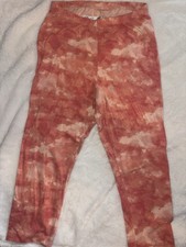 Old Navy Orange Tye Dye Leggings Size L For Kids π§‘