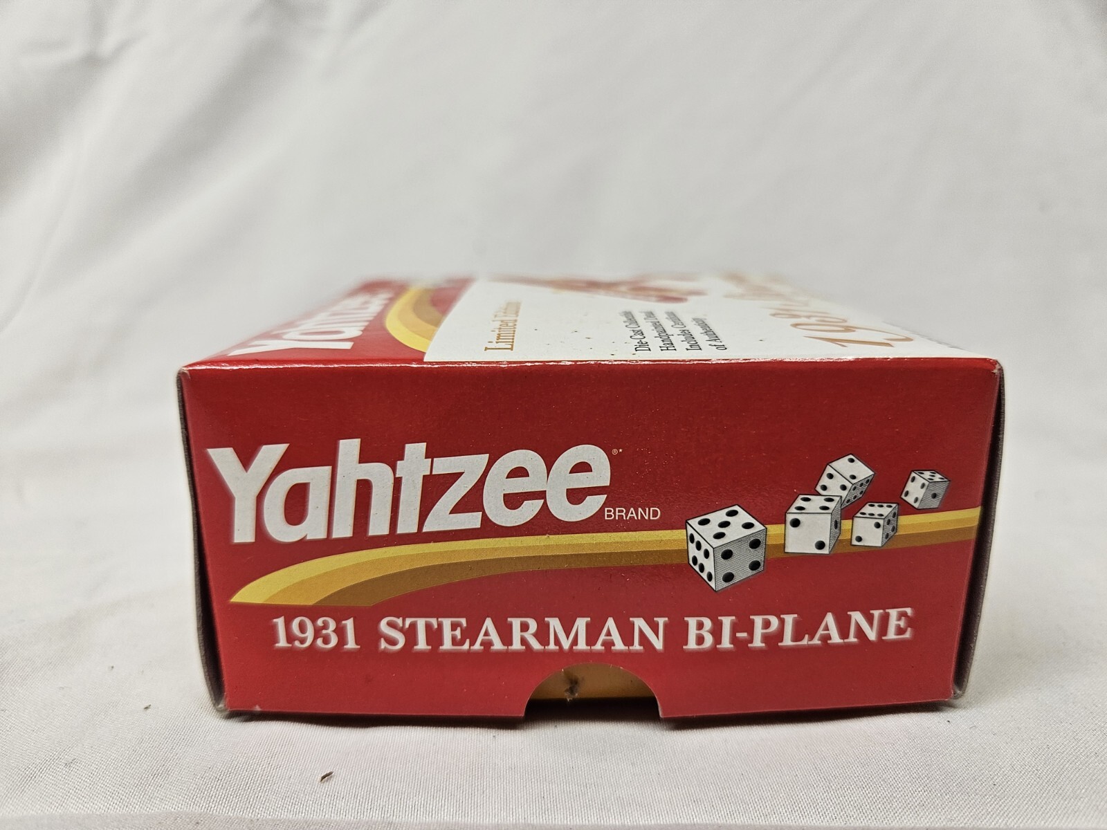 Limited Edition 1931 Stearman Bi-Plane Yahtzee Ornament Collectable Gift