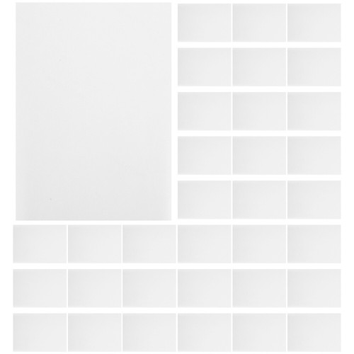 100 Sheets Adhesive Photo Paper Sticker for Printer Printing Children's Camera - Zdjęcie 5 z 12