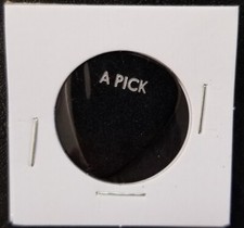 ERIC CLAPTON - "A PICK / A PICK " VINTAGE ORIGINAL CONCERT TOUR GUITAR PICK