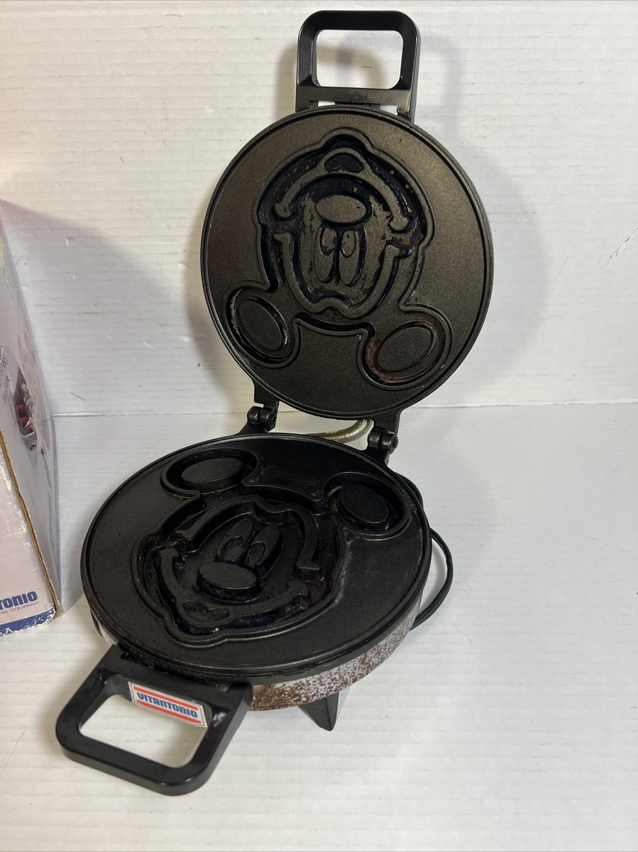 Vitantonio Mickey's Waffler ワッフルメーカー VTG RARE COLLECTIBLE Vitantonio Premier Mickeys Waffler
