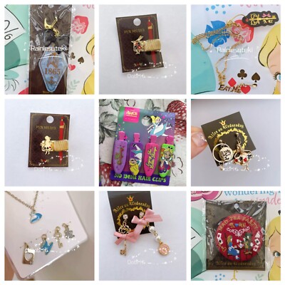 Alice im Wunderland Schlüsselanhänger Halskette Cheshire Cat Ohrring Haarschmuck