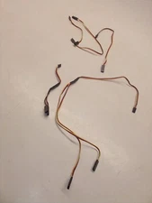 Hitec Y and Straight Extension servo lines for RC airplanes