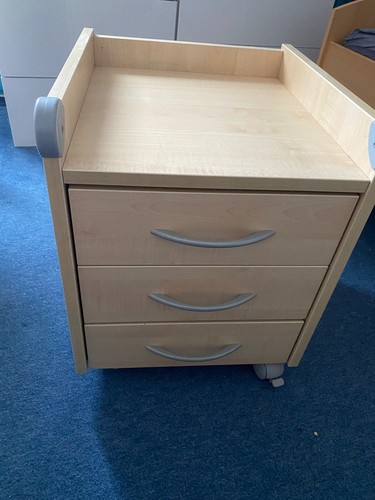Kettler Schüler Schreibtisch Kids Comfort mitwachsend+Rollcontainer Ahorn silber - Bild 8 von 11