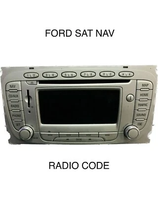 Ford Sat Nav Radio Code Blaupunkt Travelpilot Stereo Decode Serial Number Unlock