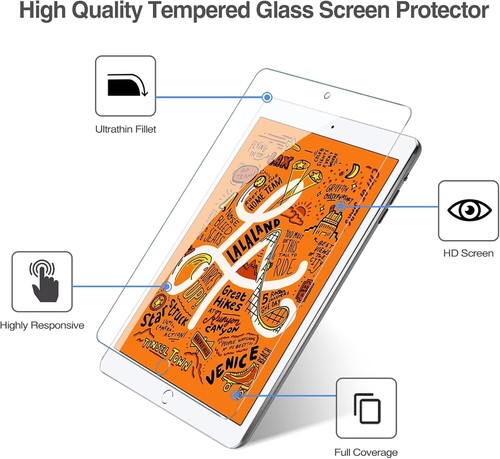 2x Hartglas Apple iPad Mini 5/ Mini 4 7.9" Schutzglas Tempered Glass Full-Screen - Afbeelding 3 van 7