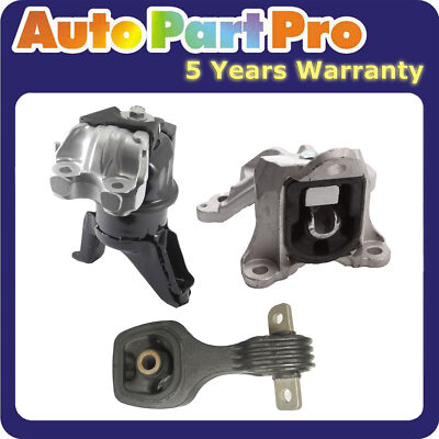 MotorKing For Honda Civic 1.8L 2012 Engine Motor & Trans Mount MK024 65021 MK073