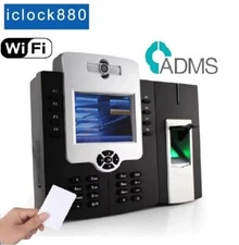 ZKTeco iClock880 WiFi TCP/IP Biometric Fingerprint Card Time Attendance Machine