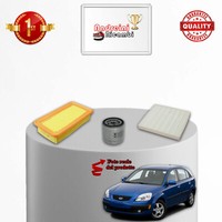 Set Service 3 Filter Kia Rio II 1.6 Cvvt 82KW 112CV Von 2005->
