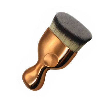 Angled Flat Foundation Brush High Density Face Body Kabuki Makeup Brush for Liqu