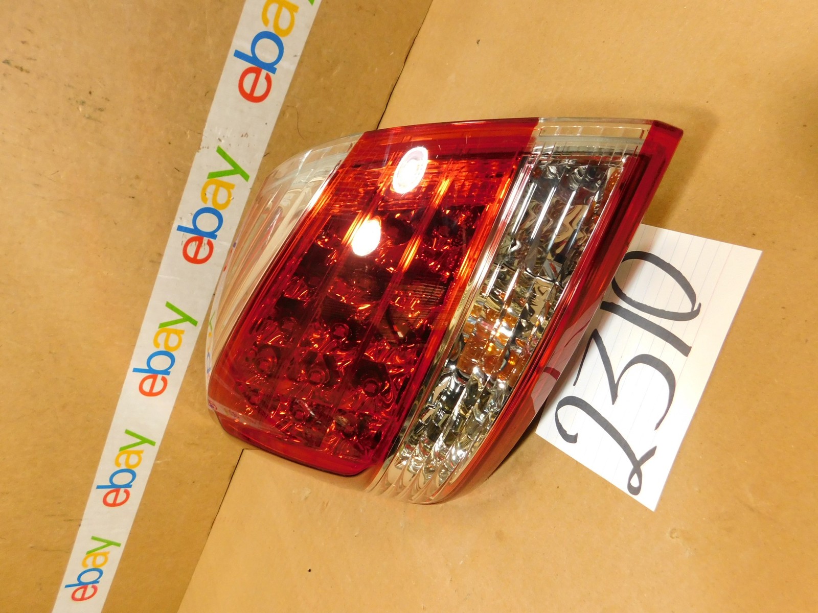 11 12 13 Nissan Murano LED DRIVER Side Tail Light Used Rear Lamp #2310-T
