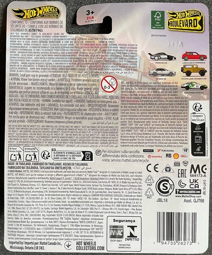 Hot Wheels Lancia Delta HF Integrale 117 Boulevard 1:64 coche modelo juguete embalaje original - Imagen 18 de 18