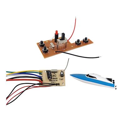 4 Wege Fernbedienung Boot Platine Ersatzschaltung PCB Sender