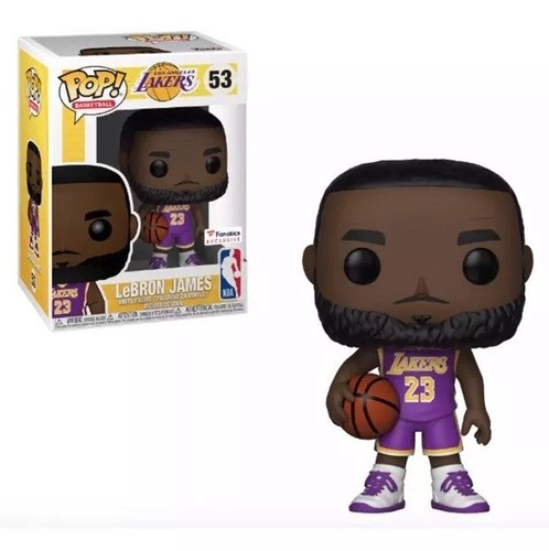 Funko Pop LEBRON JAMES #53 Los Angeles Lakers NBA Exclusive Brand New Purple