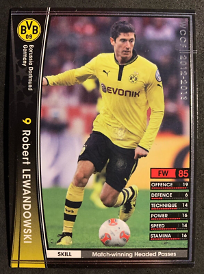 2012-13 Panini SEGA WCCF # 110 Robert Lewandowski Borussia