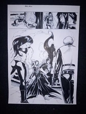 BATGIRL 10 pg 20 BATGIRL VS KATHARSIS SWEET SPLASH FIGHT PAGE