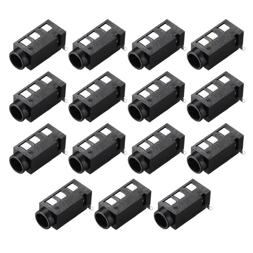 5 Panneaux De Support Avec Prises RCA Femelles Stéréo - Pour Montage Sur Circuit Imprimé Ou Chassis