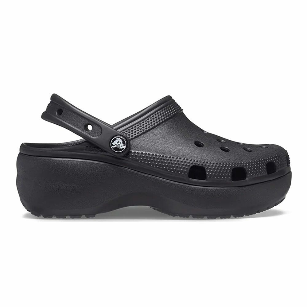 洋楽 R&B XPLICIT New CROCS Womens CLASSIC PLATFORM CLOG 206750-001 BLACK US W 5 - 9