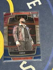 2022 Panini Select WWE - Concourse Red & Blue #74 Omos