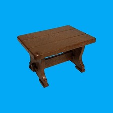 Playmobil - Tisch rustikal - dunkelbraun - ca. 6,0 x 4,5 cm