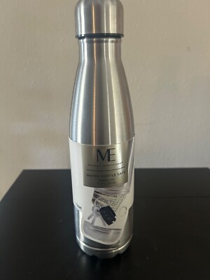 Modern Expression Sport Water Bottle & Safe, Stainless Steel