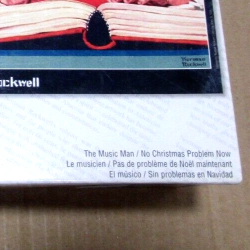 Norman Rockwell Christmas Puzzle Music Man Christmas Now 1000 Pc NEW SEALED - Image 3 of 4
