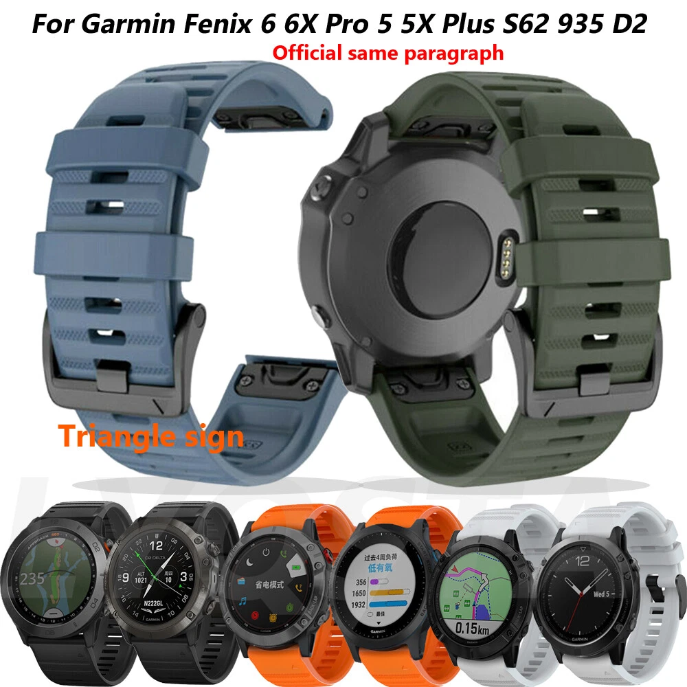 Silicone Strap For Garmin Fenix 5 6 7 Smart Watch Quick Release Band Straps  For Garmin Fenix 5s 6s 7s 5x 6x 7x Bracelet correa