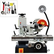 220V Universal Tool Grinding Machine Tool Sharpening Grinder w/ 50HC Accessories