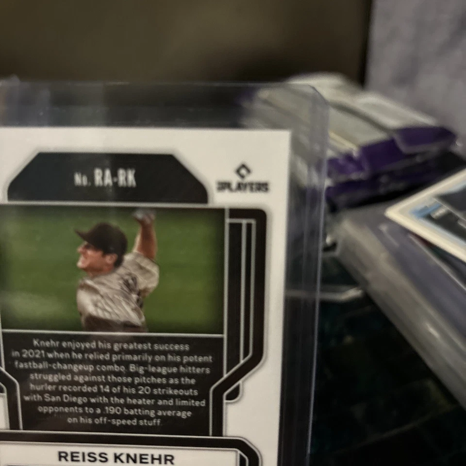 🔥🔥Reiss Knehr Rookie Auto - 2022 Panini Prizm Baseball - Image 4 of 4