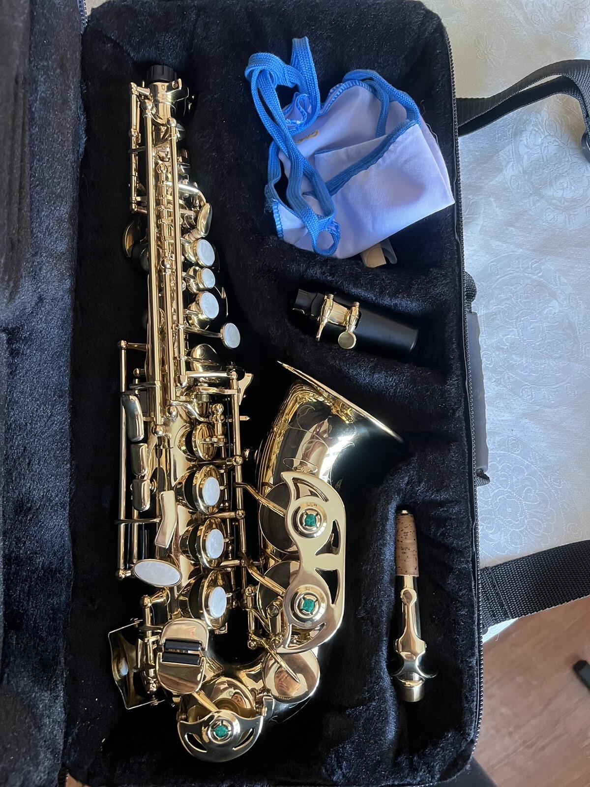 Allora ViennaParies Series AASC503 Curved Soprano Saxophone MINT eBay