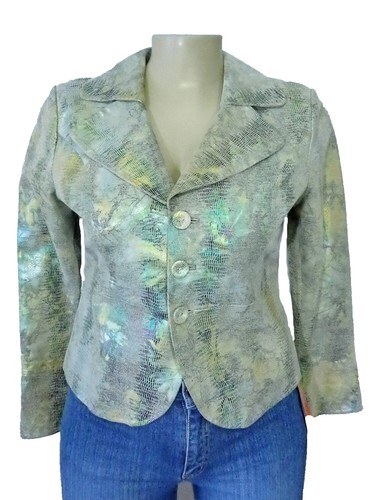 snake print peplum top