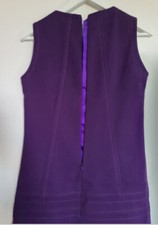Vintage, Retro Kleid, Cinque, Aubergine /Brombeer, Gr.36, Neu ohne Etikett