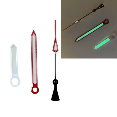 Replacement Watch Hands Green Luminous Watch Pointer For NH35/NH36/4R36 Movement