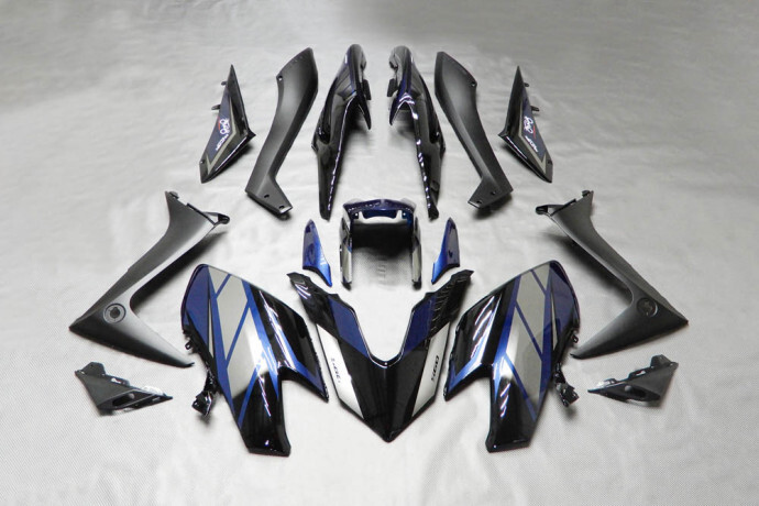 Kit De Carénage Complet + Bulle Pour Yamaha TMAX 560 (2020-2021) - Marque Avdbmoto - Personnalisation