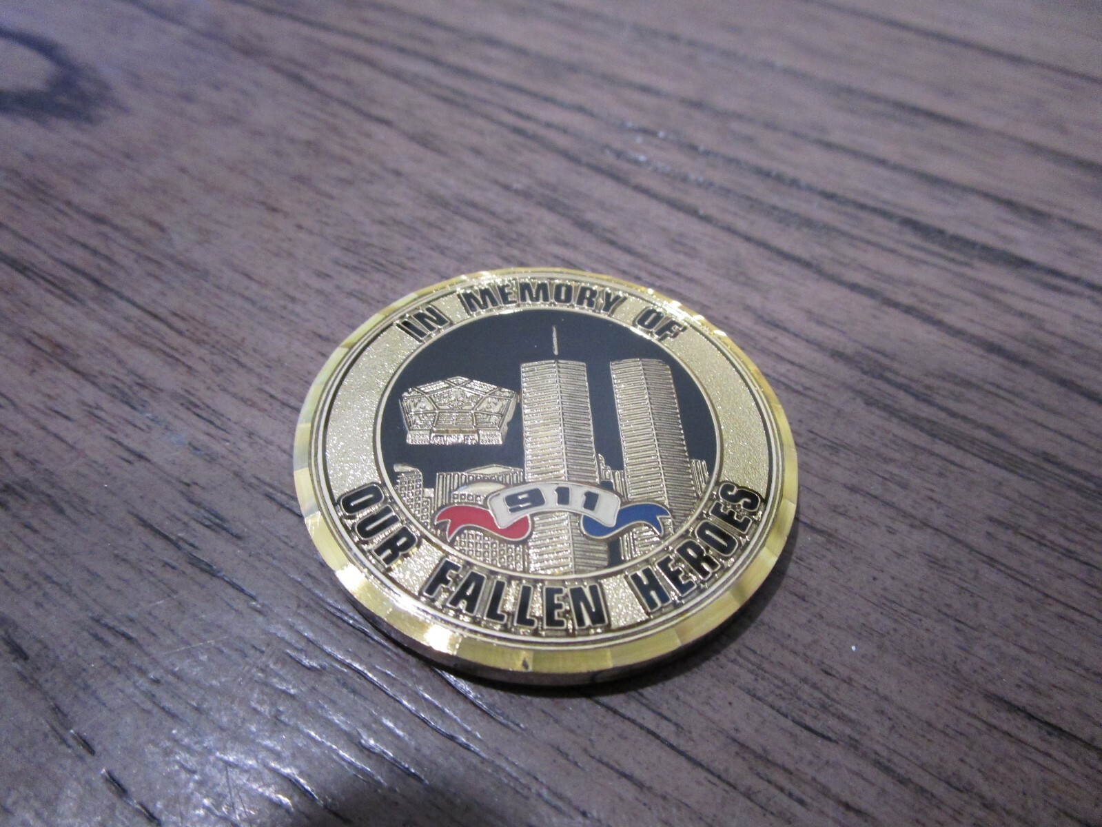 September 11th In Memory Of Our Fallen Heroes 9/11 Challenge Coin #20P ...