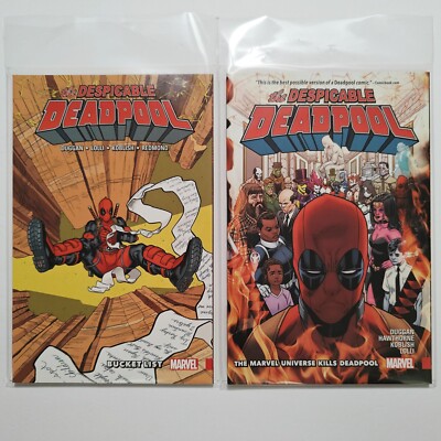 Despicable Deadpool Vol. 2 & 3 - Bucket List Marvel Kills TPB (Softcover SET) EX