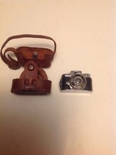 Mycro III A Subminiature Spy Film Camera HIT TYPE W/ 20mm 1:4.5 Lens  Case