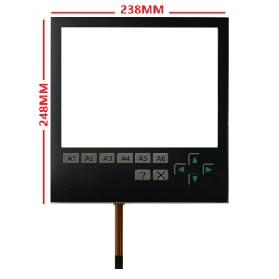 For STAUBLI Industrial Protective Film + Touch Screen Glass Panel JC6T-V33 