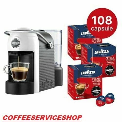 MACCHINA DA CAFFE' LAVAZZA A MODO MIO JOLIE -NUOVA- + 108 CAPSULE LAVAZZA