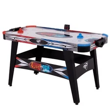 54" Triumph Sports Fire ‘n Ice LED Light-Up Air Hockey Table with 2 LED Pushers