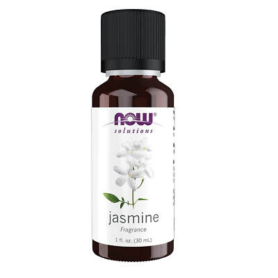 NOW Jasmine Fragrance Oil 1 fl oz Aromatherapy