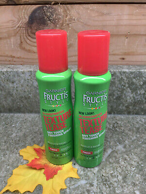 Set 2 Garnier Fructis Style De-Constructed Texture Tease Dry Touch