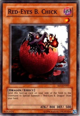 First - chick B Red-eyes 英語 B.CHICK 超美品　遊戯王　RED-EYES edition Tradera på Köp | Yu-gi-oh 1996 - その他