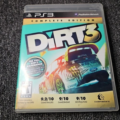 #ad #ad DiRT 3 Complete Edition Sony PlayStation 3 2012 $13.95