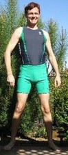 TRI Unisex Triathlon Shorts - Green Small