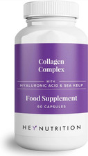 HEY NUTRITION COLLAGEN COMPLEX WITH HYALURONIC ACID & SEA KELP - 60 CAPSULES
