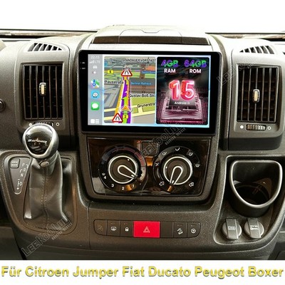 4+64G Für Citroen Jumper Fiat Ducato Peugeot Boxer Autoradio Android Carplay FM