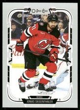 2025-26 O-Pee-Chee #398 Jonas Siegenthaler