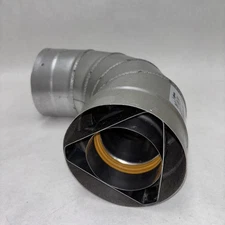 Rheem 3x5in. 90-Degree Elbow Concentric Venting for Tankless Gas Water Heater