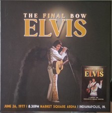 Elvis Presley -The Final Bow 2-LP/2-CD box Set  ORANGE vinyl  RARE Petticoat